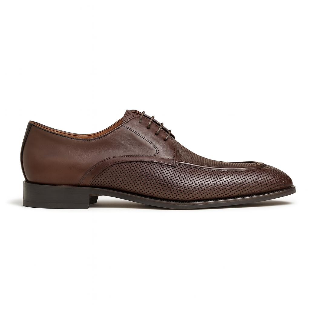 Artio Shoes Imperium Derby – Havana Perforé