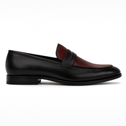Artio Shoes Crown Loafer – Crimson Serpent